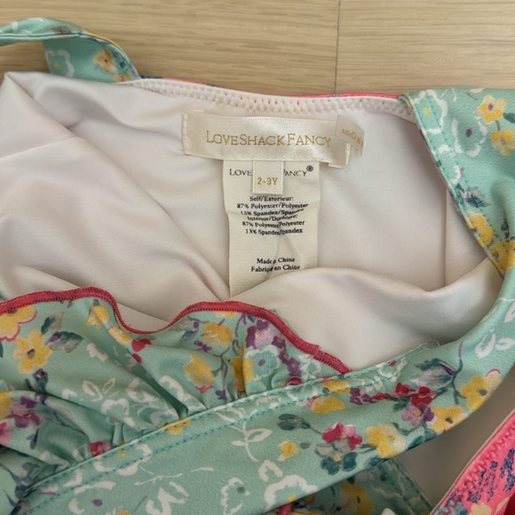 LOVESHACKFANCY kid one piece swimsuit 2-3T - Picture 4 of 4